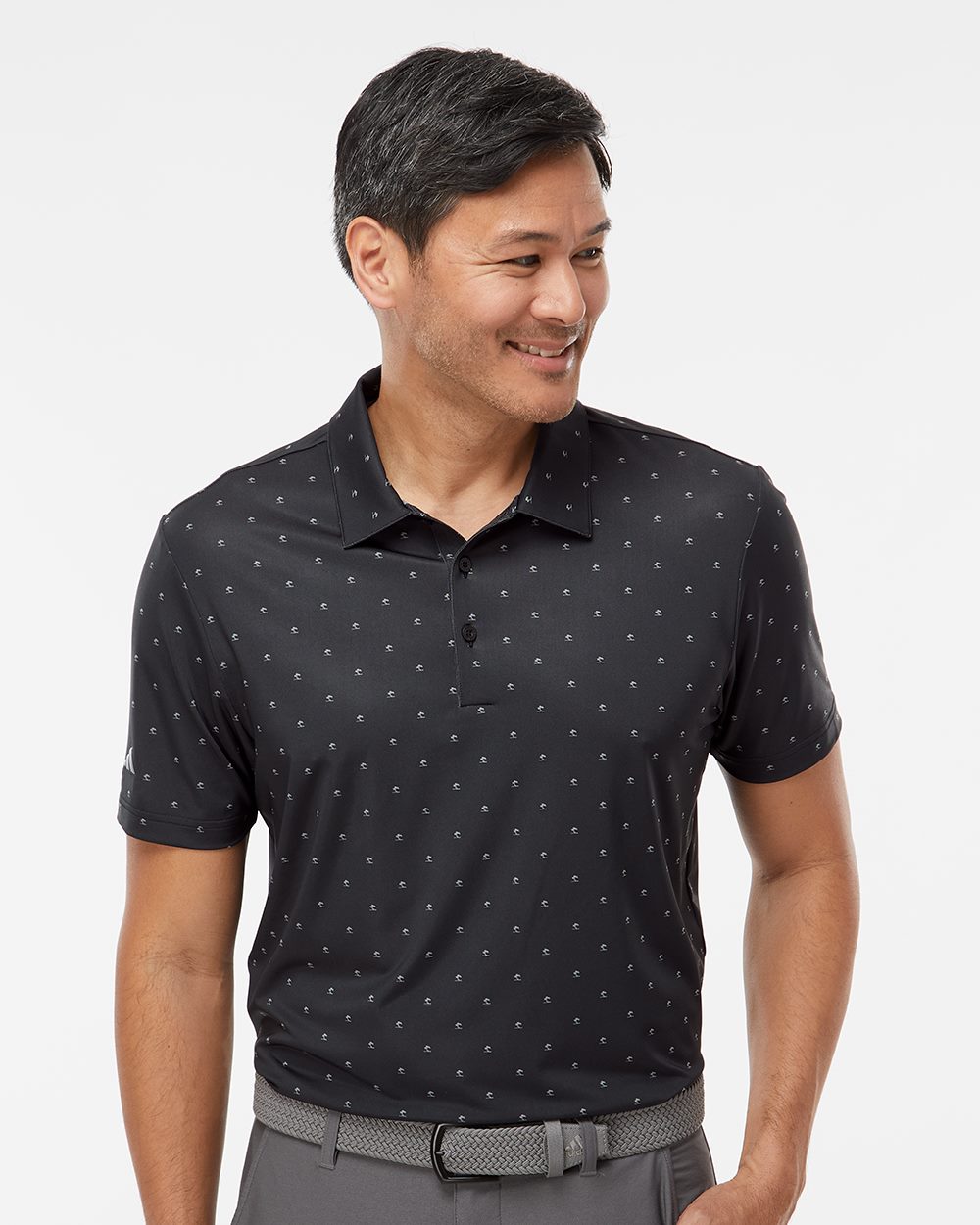 Adidas A574 Men's Ultimate365 Pine Tree Polo