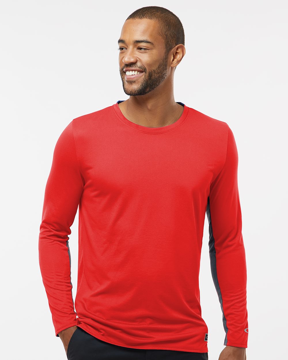 Oakley FOA402992 Men's Team Issue Hydrolix Long Sleeve T-Shirt