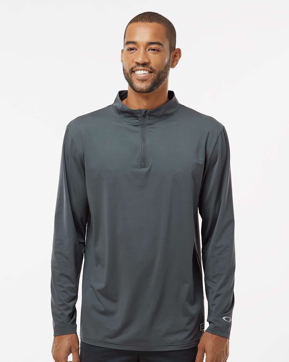 Oakley FOA402997 Men's Team Issue Podium Quarter-Zip Pullover