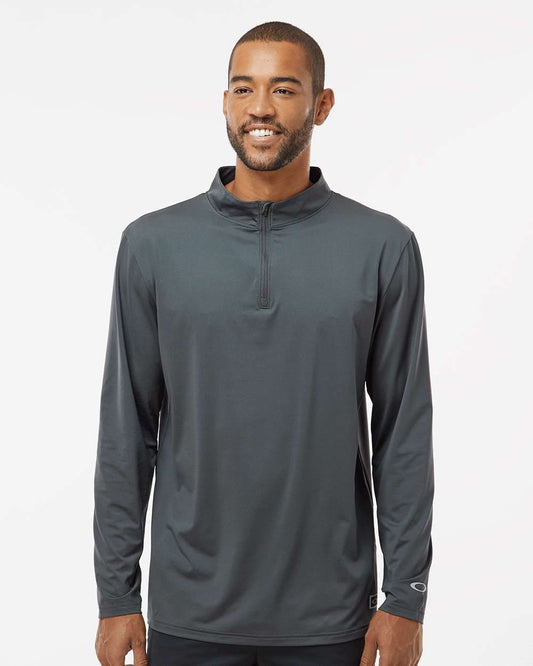 Oakley FOA402997 Men's Team Issue Podium Quarter-Zip Pullover