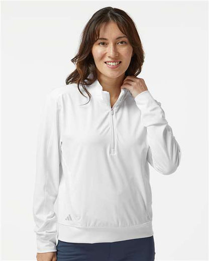 Adidas A1002 Women's Ultimate365 Quarter-Zip Pullover