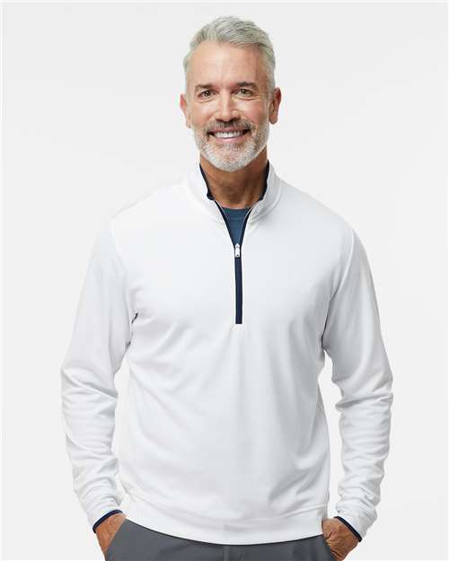 Adidas A2002 Men's Performance Lightweight Quarter-Zip Pullover