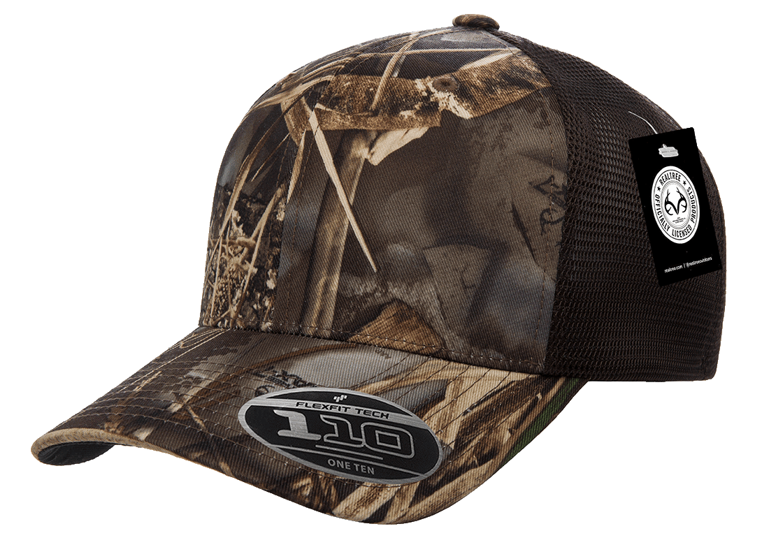 Flexfit 110MRC Flexfit 110® Mesh Realtree® Camo Cap