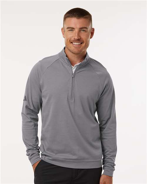 Adidas A598 Men's Club Quarter-Zip Pullover