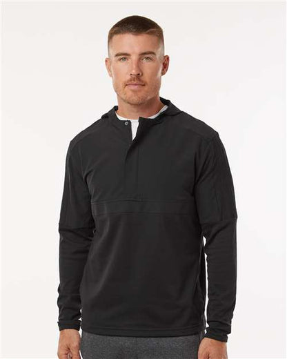 Adidas A607 Men's Half-Zip Hooded Anorak