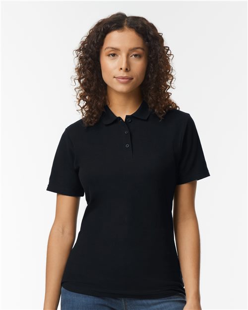 Gildan 64800L Women's Softstyle® Pique Polo - Star Hats & Embroidery