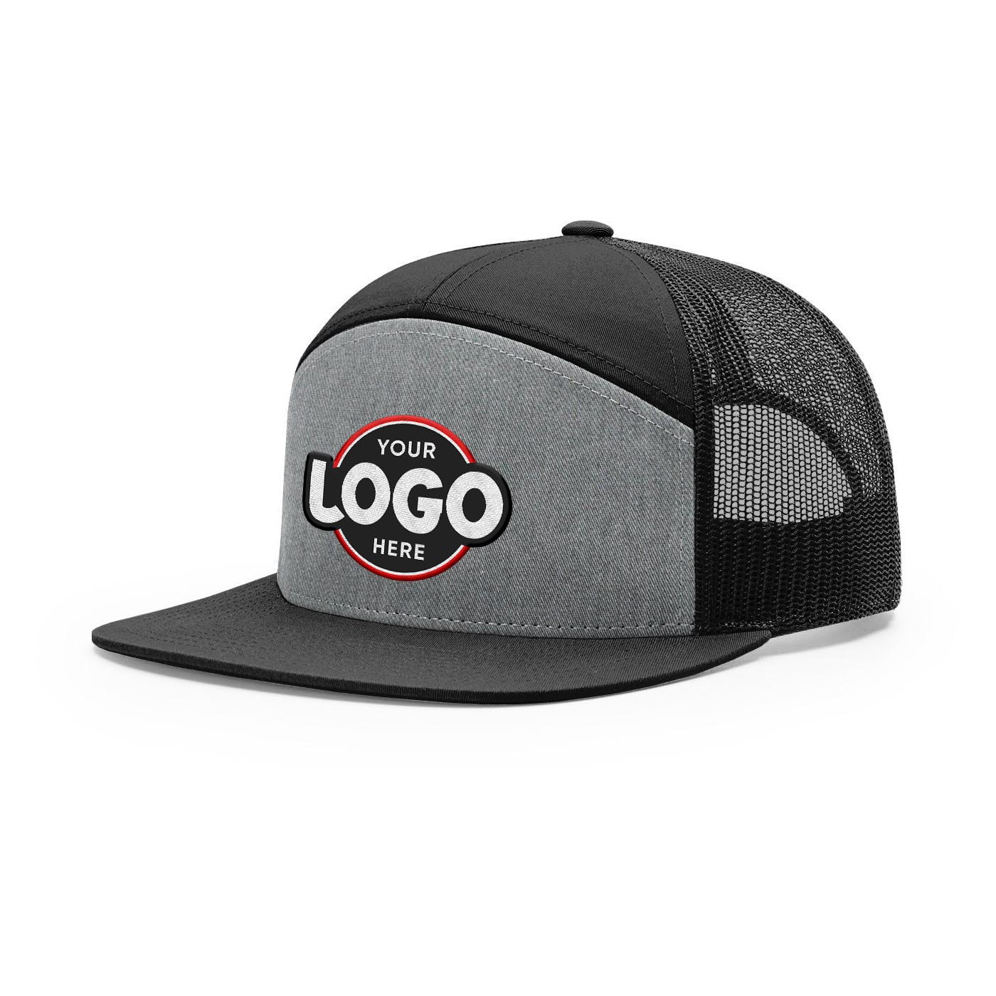 Richardson 168 7 Panel Trucker Hat - Custom Logo or Blank