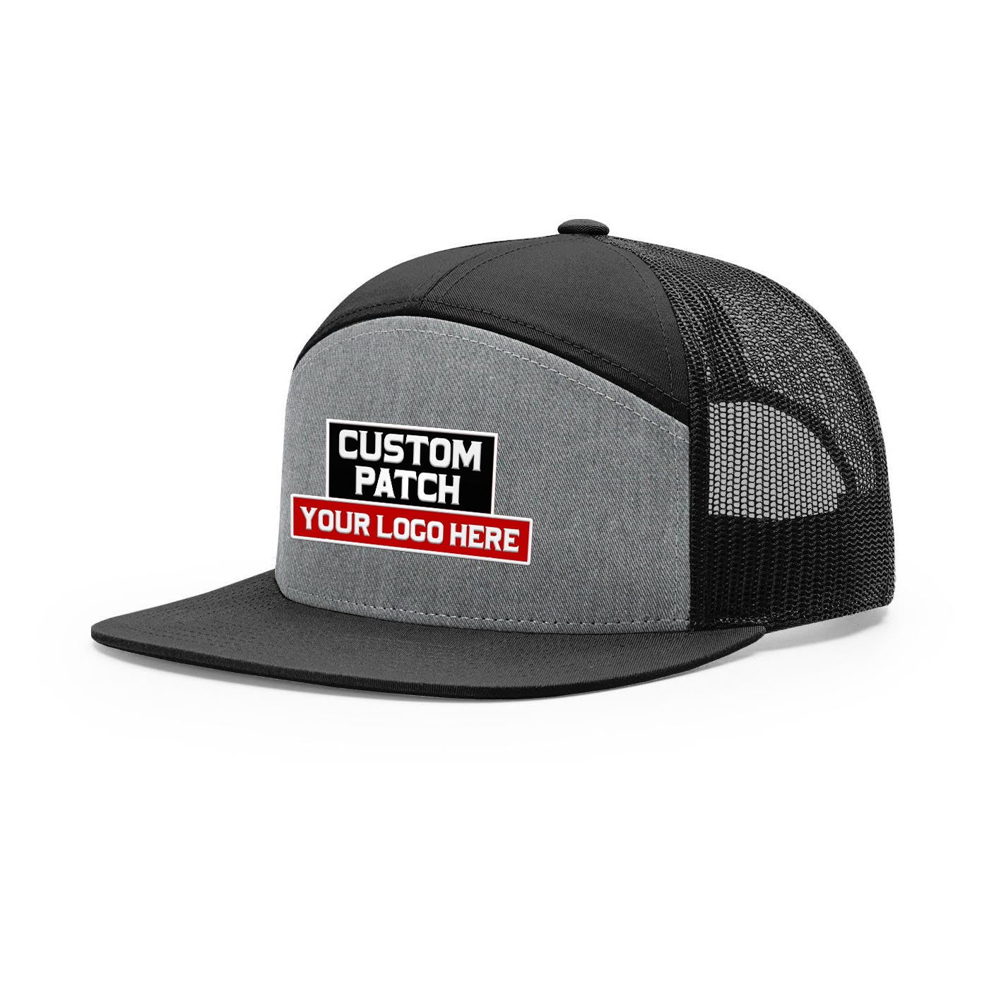 Custom Patch Richardson 168 7-Panel Trucker Hat