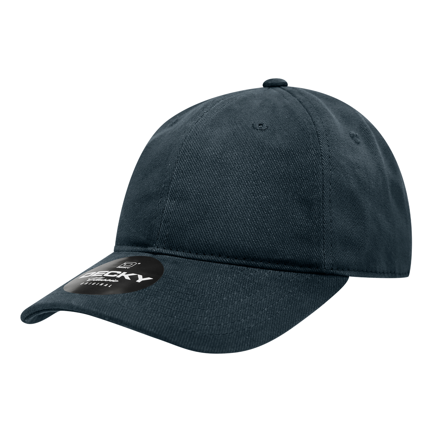 Decky 112 6 Panel Low Profile Relaxed Brushed Cotton Dad Hat - Blank