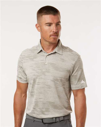Adidas A2005 Men's Ultimate365 Textured Stripe Polo