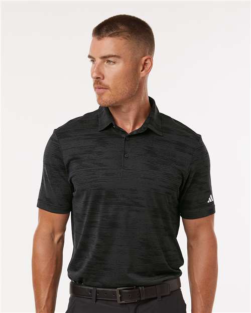 Adidas A2005 Men's Ultimate365 Textured Stripe Polo