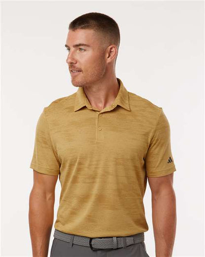 Adidas A2005 Men's Ultimate365 Textured Stripe Polo