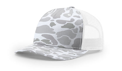 Richardson 112PFP Printed Five Panel Trucker Hat Camo Cap 112 PFP - Blank