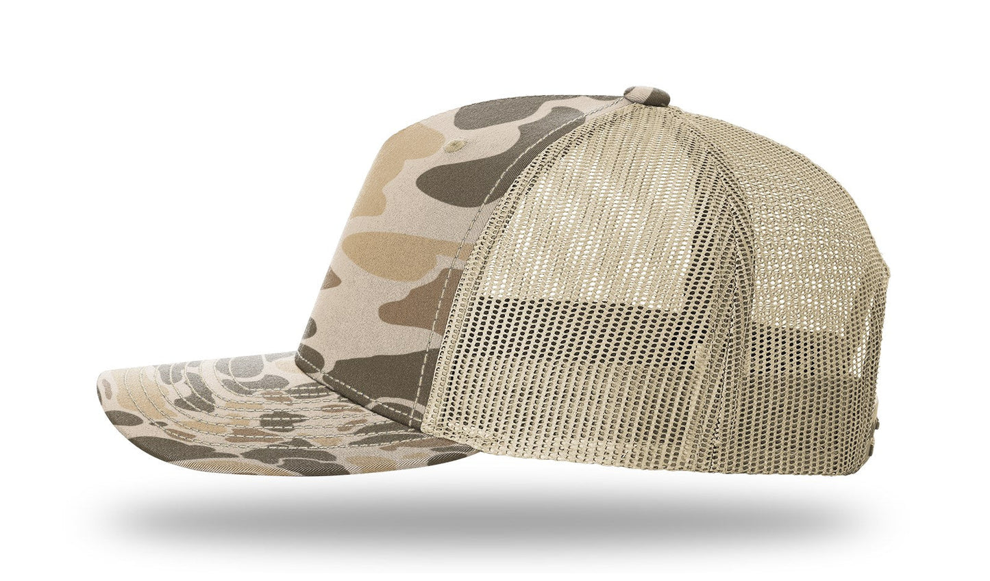 Richardson 112PFP Printed Five Panel Trucker Cap New Colors