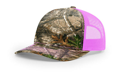 Richardson 112PFP Printed Five Panel Trucker Hat Camo Cap 112 PFP - Blank