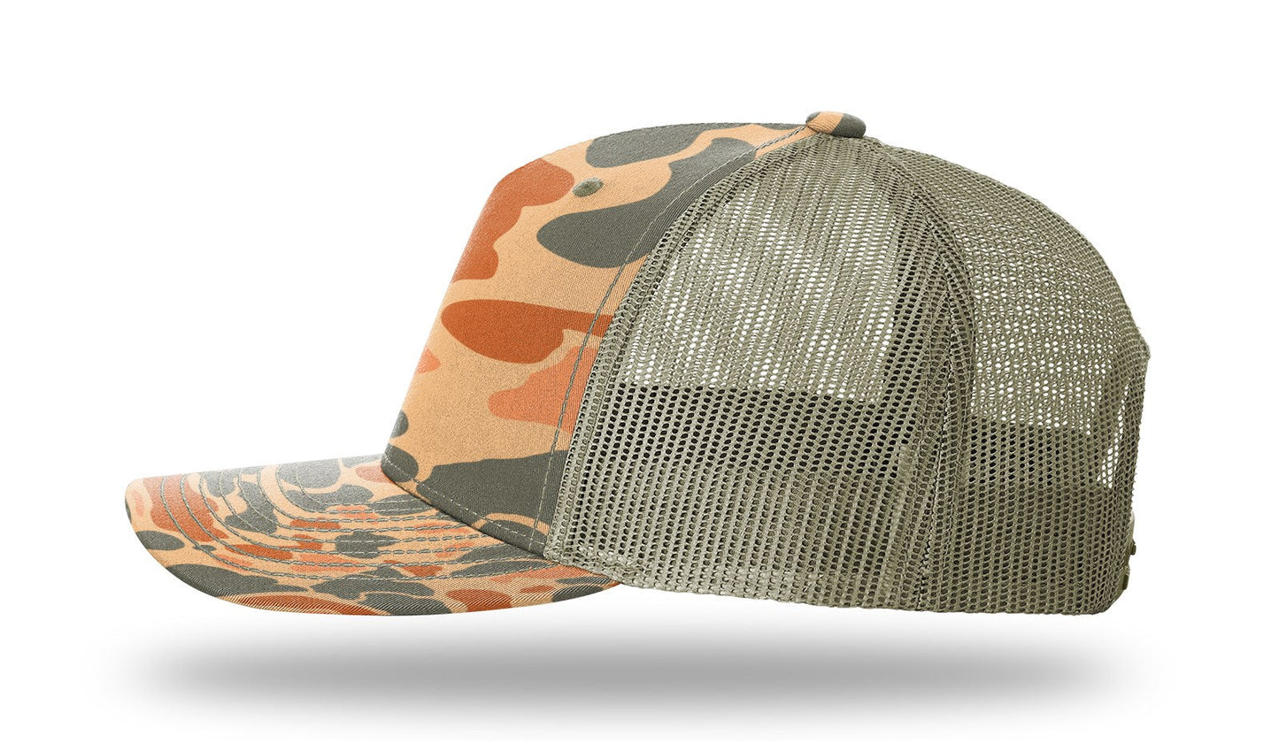 Richardson 112PFP Printed Five Panel Trucker Cap New Colors