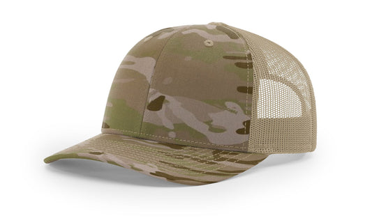 Richardson 112PT Printed Tactical Trucker Cap - Star Hats & Embroidery