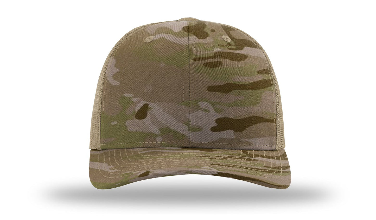 Richardson 112PT Printed Tactical Trucker Cap