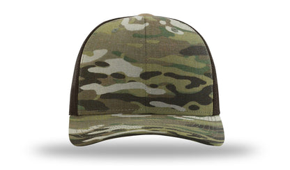 Richardson 112PT Printed Tactical Trucker Cap