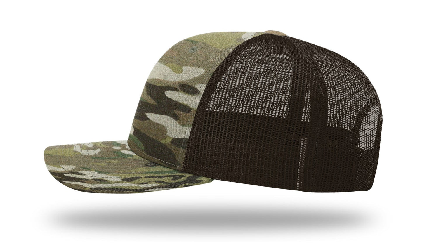 Richardson 112PT Printed Tactical Trucker Cap