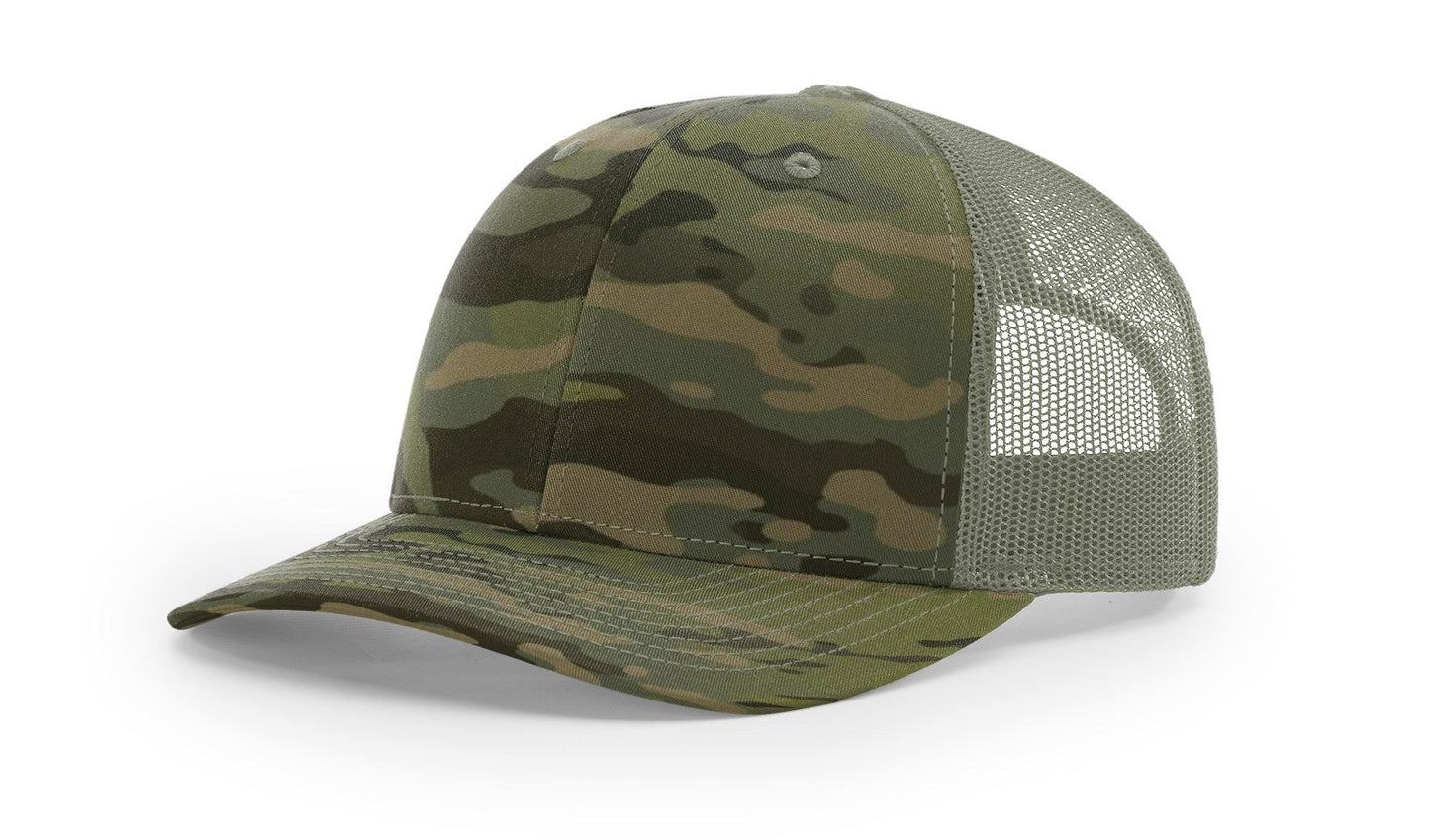 Richardson 112PT Printed Tactical Trucker Cap