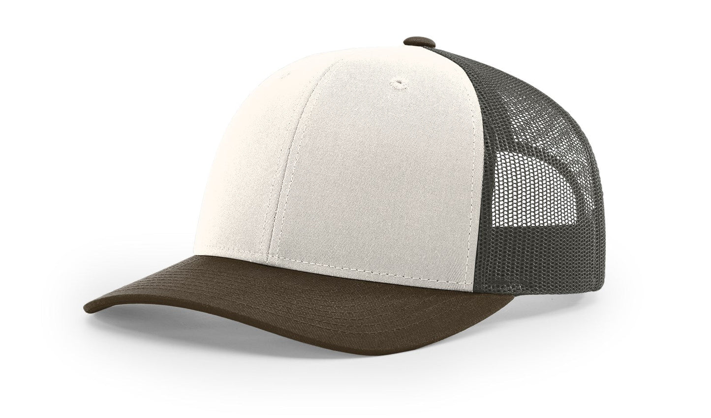 Richardson 112 Trucker Hat Snapback Cap - Blank