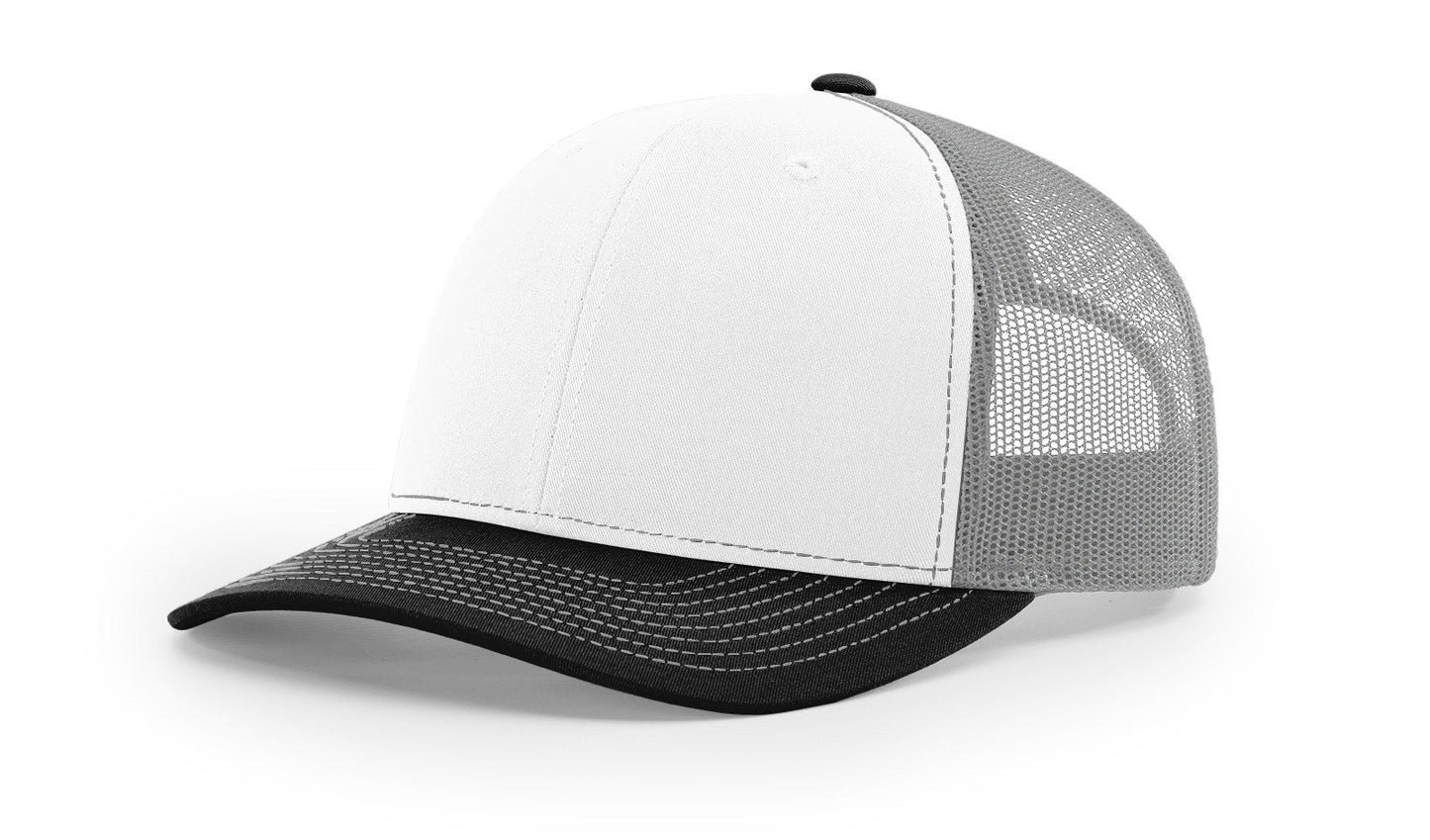 Richardson 112 Trucker Hat Snapback Cap - Blank