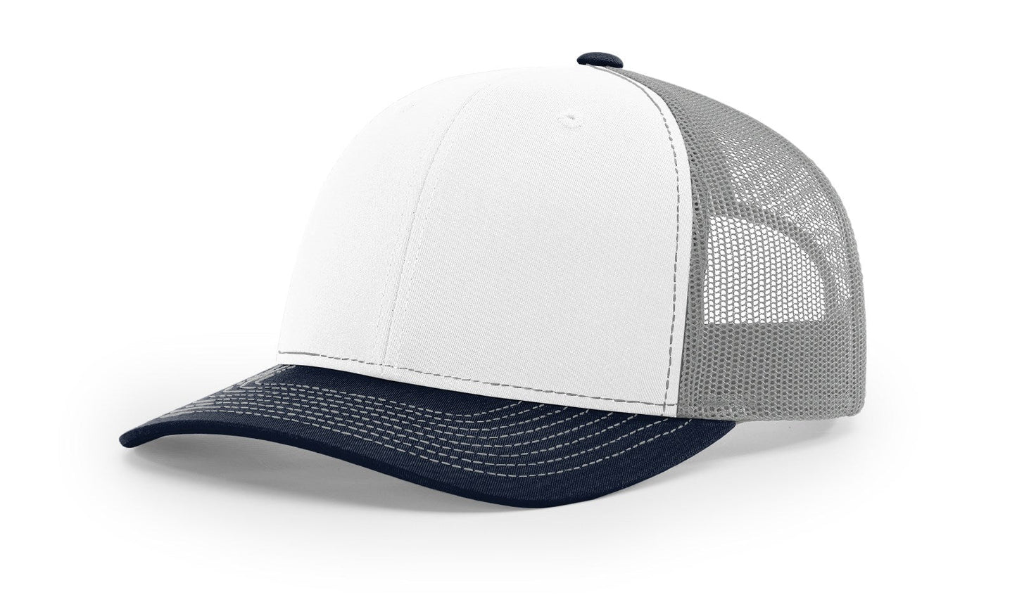 Richardson 112 Trucker Hat Snapback Cap - Blank