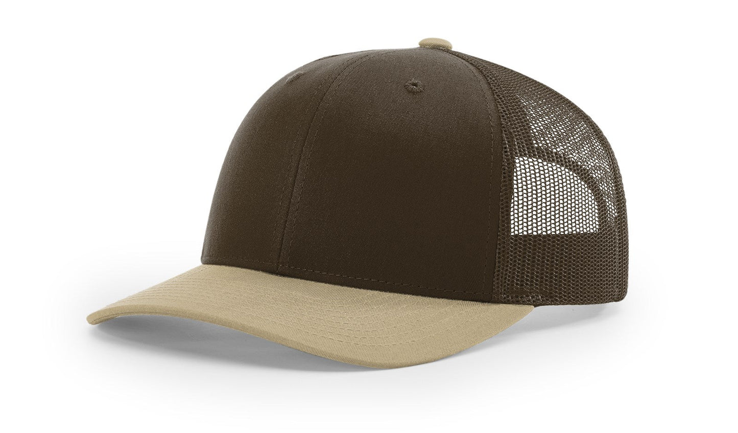 Richardson 112 Trucker Hat Snapback Cap - Blank