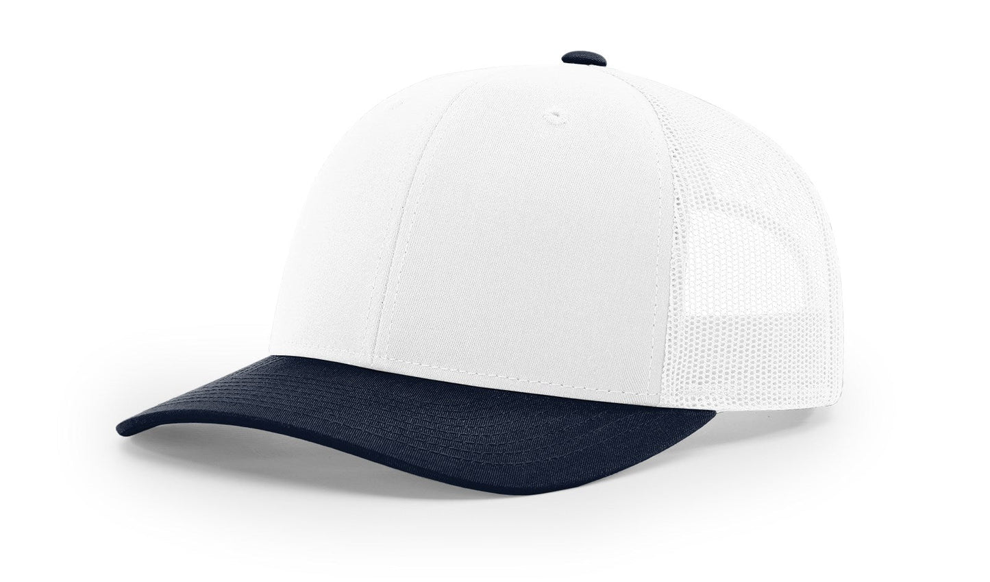 Richardson 112 Trucker Hat Snapback Cap - Blank