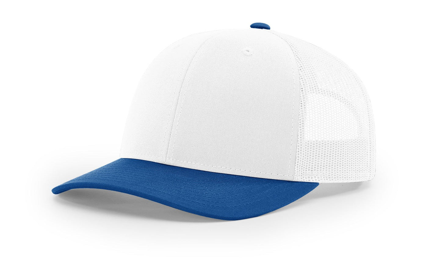 Richardson 112 Trucker Hat Snapback Cap - Blank