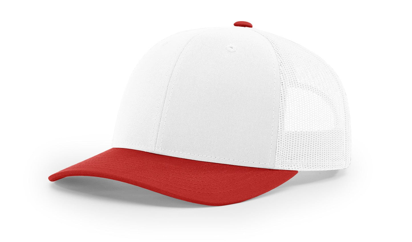 Richardson 112 Trucker Hat Snapback Cap - Blank