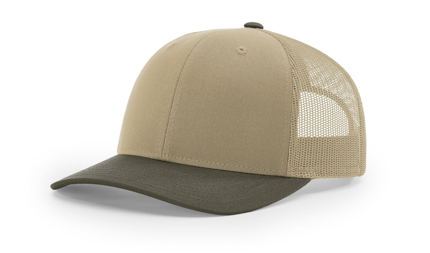 Richardson 112 Trucker Hat Snapback Cap - Blank