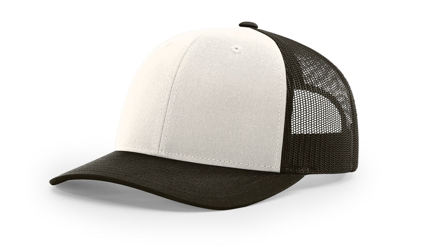 Richardson 112 Trucker Hat Snapback Cap - Blank