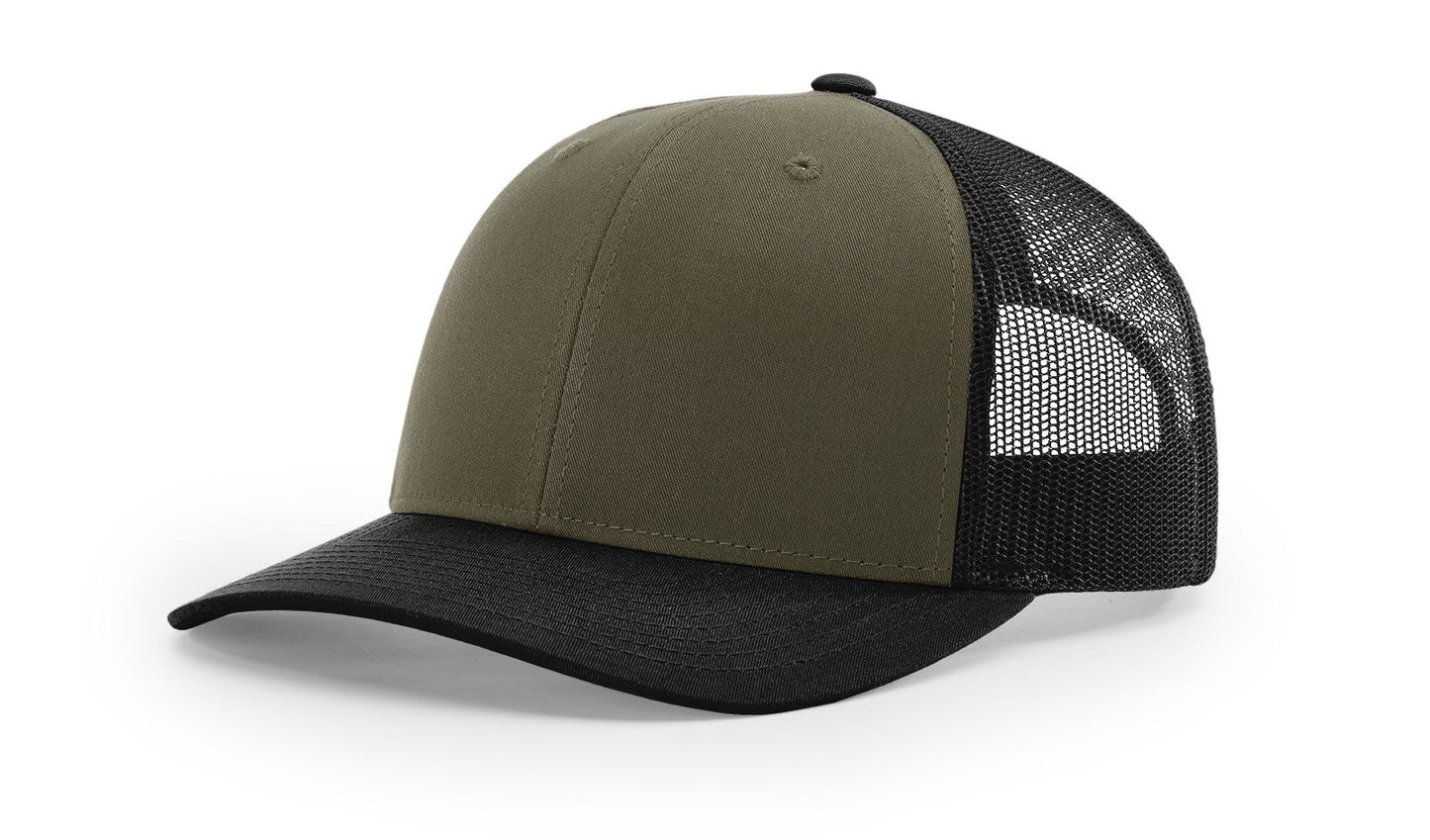 Richardson 112 Trucker Hat Snapback Cap - Blank