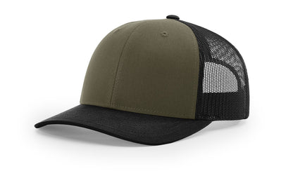 Richardson 112 Trucker Hat Snapback Cap - Blank