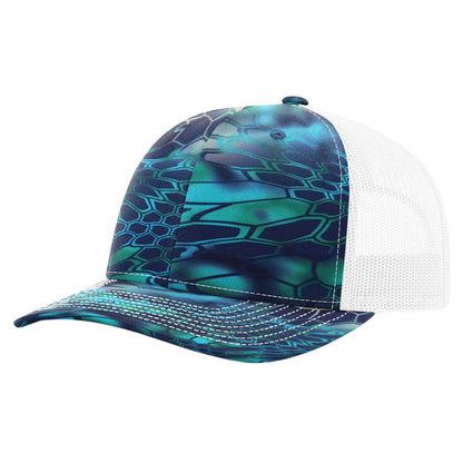 Richardson 112P Printed Trucker Hat Snapback Cap