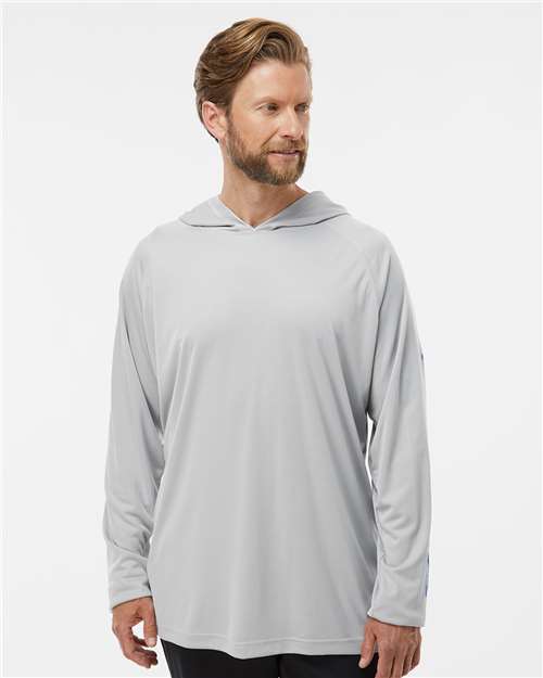 Columbia 212482 Men's PFG Terminal Tackle™ Hooded Long Sleeve T-Shirt