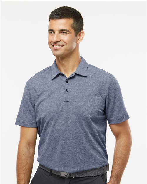 Adidas A582 Men's Heathered Polo - Star Hats & Embroidery