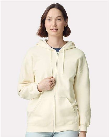 Gildan SF600 Unisex Softstyle® Full-Zip Hooded Sweatshirt