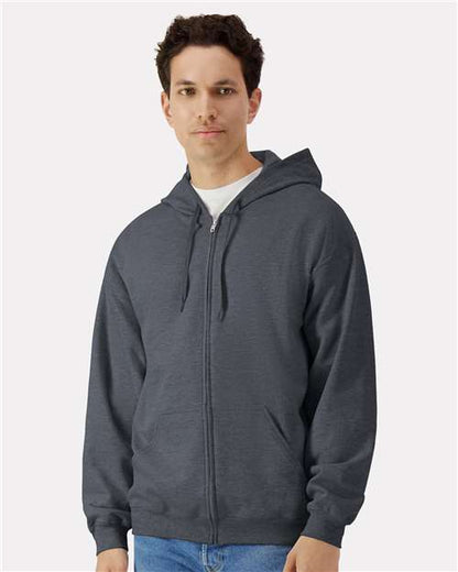 Gildan SF600 Unisex Softstyle® Full-Zip Hooded Sweatshirt