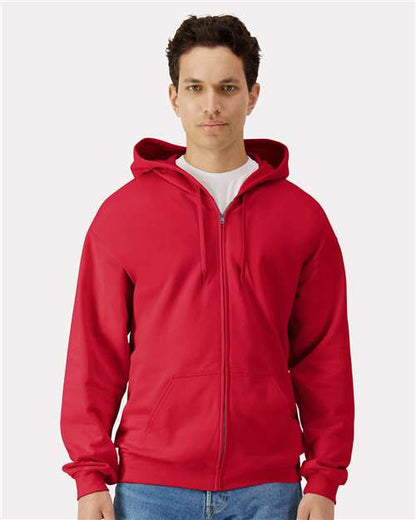 Gildan SF600 Unisex Softstyle® Full-Zip Hooded Sweatshirt