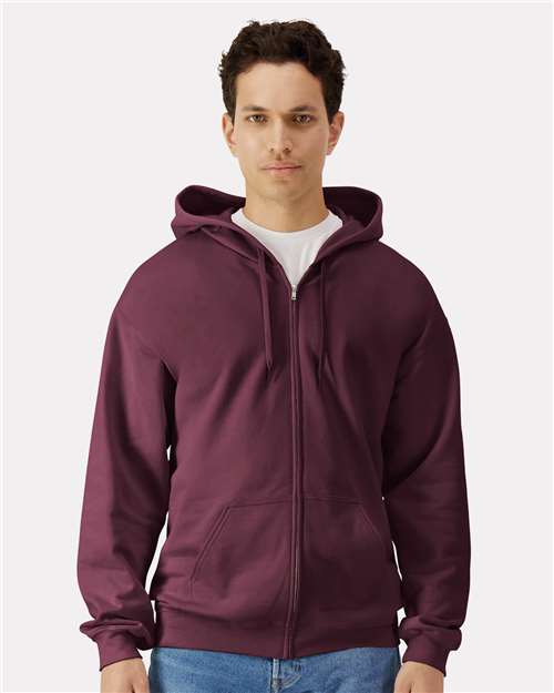 Gildan SF600 Unisex Softstyle® Full-Zip Hooded Sweatshirt