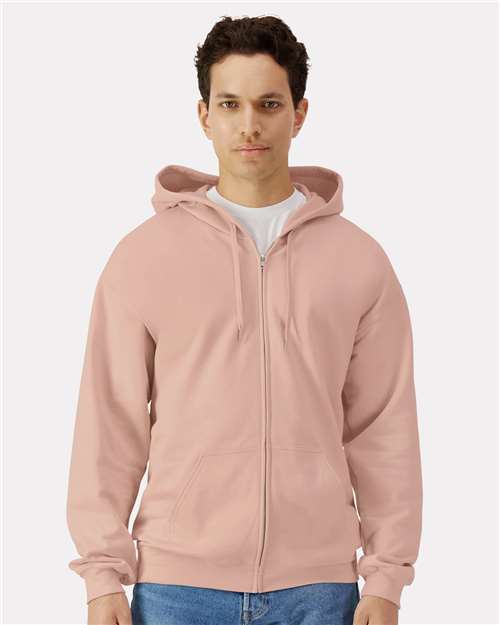 Gildan SF600 Unisex Softstyle® Full-Zip Hooded Sweatshirt