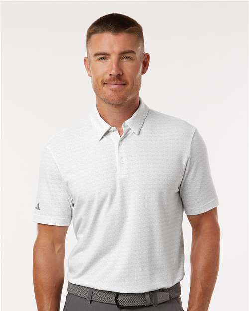 Adidas A702 Men's Blended Printed Polo