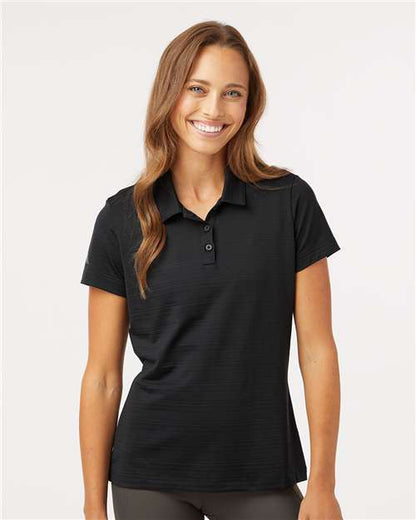 Adidas A707 Women's Textured Stripe Polo