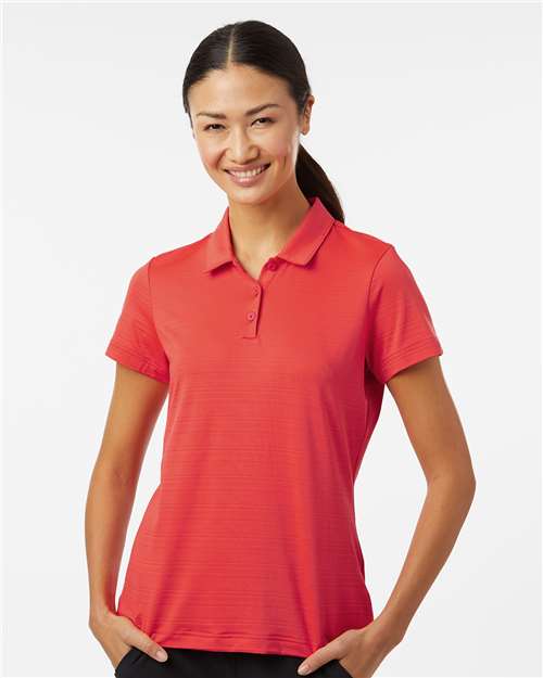 Adidas A707 Women's Textured Stripe Polo
