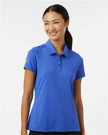 Adidas A707 Women's Textured Stripe Polo