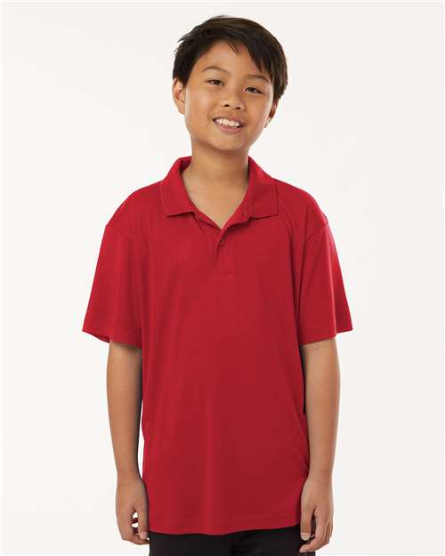 AllPro 41800Y Youth Pro-Lock Performance Polo