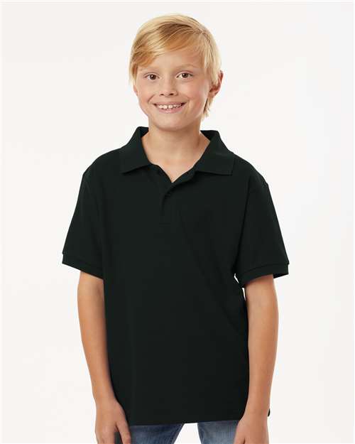 AllPro 62800Y Youth Pique Polo